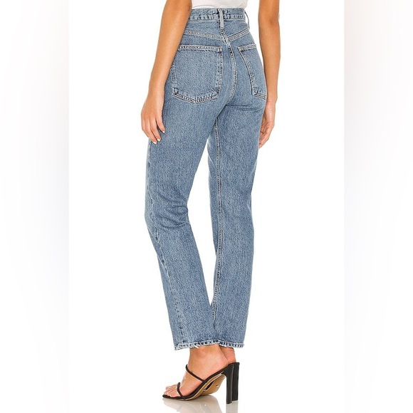 Agolde 90's Pinch Waist Jeans in Navigate , sz : 24 - Picture 4 of 13
